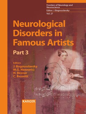 cover image of Neurological Disorders in Famous Artists--Part 3